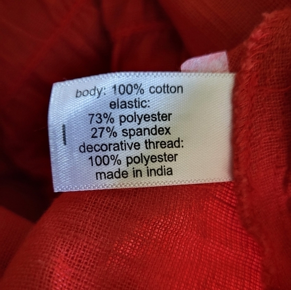 Lane Bryant Smocked Bodice Babydoll Tank Size 16 - Picture 10 of 10